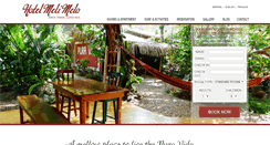 Desktop Screenshot of hotelmelimelo.com